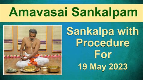 <b>Sankalpam</b> details Click here 1. . Tharpana sankalpam for today